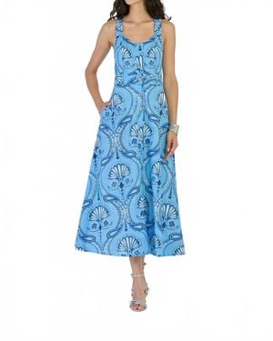 Beyond By Vera Nico Dress - Blue