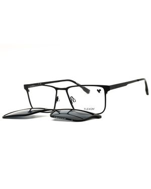 Flexon Flx1006Mag-Set N Sunglasses - Black
