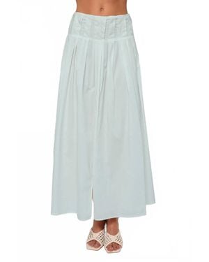 LOVE THE LABEL The Cara Skirt - Blue