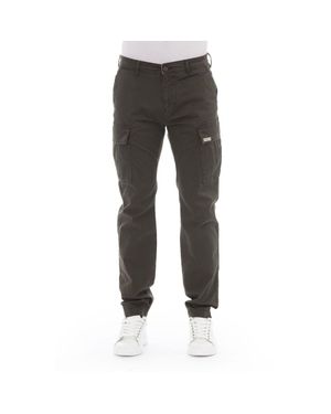 Baldinini Cotton Cargo Pant - Gray