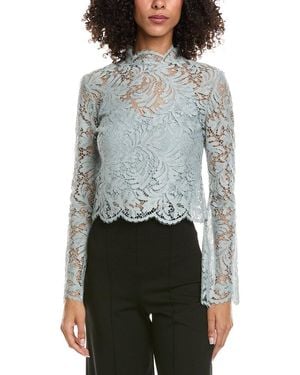 A.L.C. Margot Lace Top - Gray