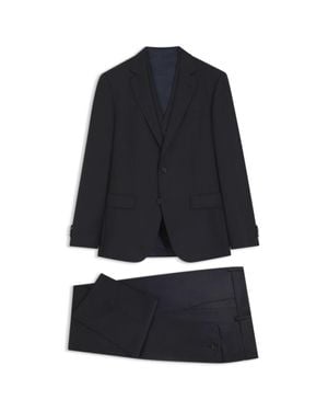 BOSS Three-Piece Slim-Fit Suit - Black