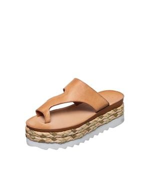 Antelope Abra Platform Sandal - Brown