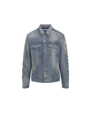 OFF-WHITE VIRGIL ABLOH コート Virgil Abloh Off-White 2016-17 Varsity Jacket With Stripped