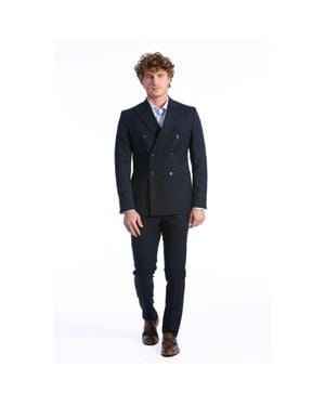 Baldinini Wool Two-Piece Suit - Black