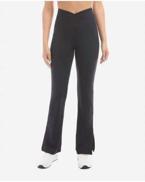 Danskin Slit Flare Pants - Blue