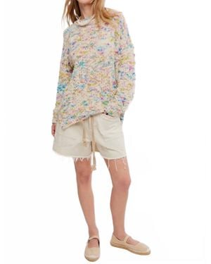 Free People Harlyn Pullover Sweater - Natural