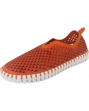 Ilse Jacobsen Tulip 139 Slip-On Shoes - Red