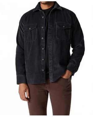 34 Heritage Corduroy Overshirt - Black