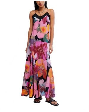 Free People Bloomspell Maxi Dress - Red