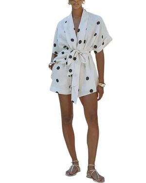 Ariele Tesoro 2Pc Top & Short Set - Blue