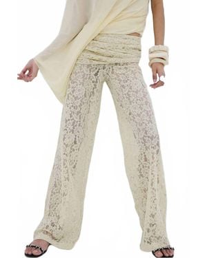 De La Vali Rocio Trouser - Natural
