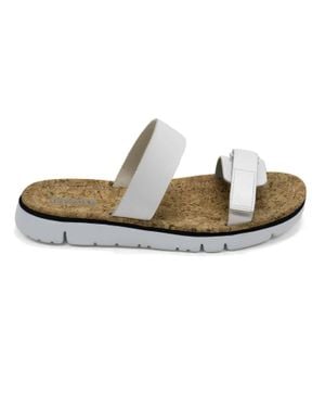 Camper Oruga Slide Sandal - Metallic
