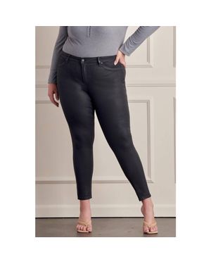 Kancan Coated Super Skinny Jeans - Blue