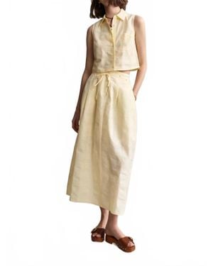 Hevron Amaris Skirt - Natural