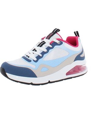 Skechers Runabout Mesh Performance Athletic And Training Shoes - Blue