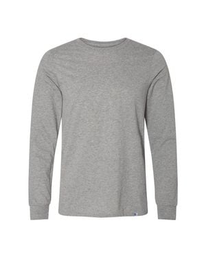 Russell Essential 60/40 Performance Long Sleeve T-Shirt - Gray