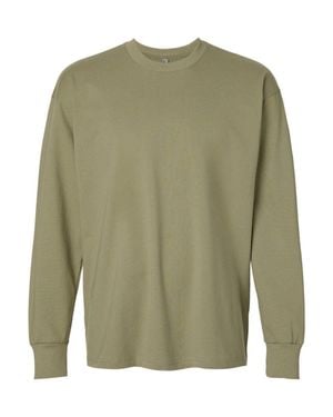 Next Level Heavyweight Long Sleeve T-Shirt - Green