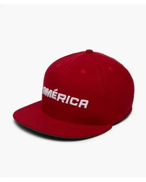 Willy Chavarria America Cap - Red