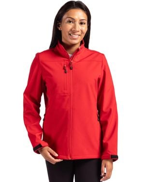 Clique Tempest Waterproof Full Zip Softshell Jacket - Red