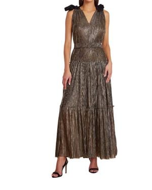 Bishop + Young Lala Party Maxi Dress - Brown