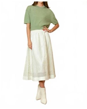 Jessie Liu Merino Sweater - Green