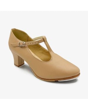 So Danca T-Strap Tap Performance Shoe - Metallic