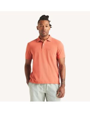 Nautica Classic Fit Deck Polo - Red