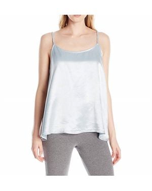 PJ Harlow Daisy Satin Tank - Gray