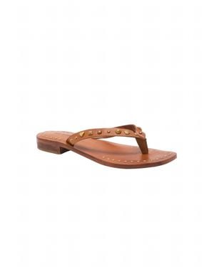 Free People Tide Flip Flop Sandals - White