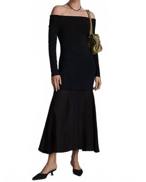 Astr Lydia Dress - Black