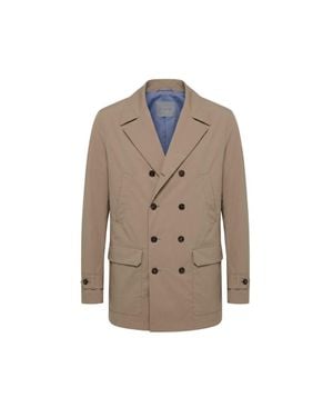 Malo Cotton Jacket - Brown