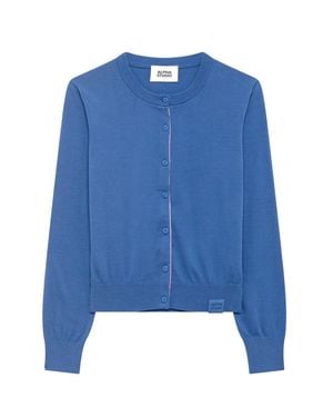 Alpha Studio Rebecca Marino Cardigan - Blue