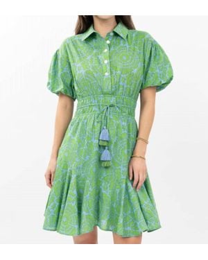 Uncle Frank Quinn Mini Dress - Green