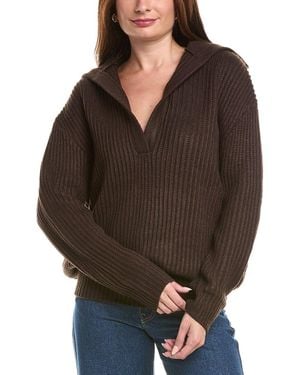 SER.O.YA Shy Oversized Sweater - Brown