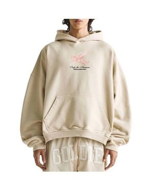 Undergold Dreamers Pegasus Boxy Hoodie - Natural