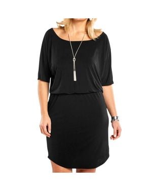 Always for Me Plus Size Quintessential Dress - Black