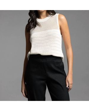 WEEKEND LOS ANGELES Sayra Knit Tank - White