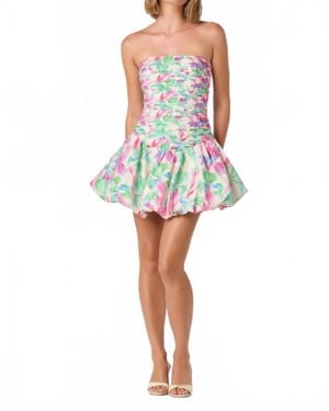 Astr Ella Mini Dress - Blue