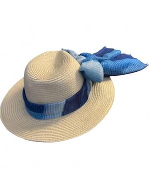 Style & Co. Wide Brim Sun Hat - Blue