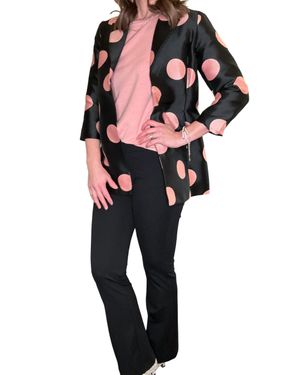 Slimsation By Multiples Pants Wide Band Flare Leg - Black
