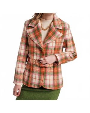 Frances Valentine Bobby Wool Blazer - Brown