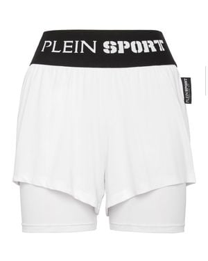 Philipp Plein Shorts & Bermuda Shorts - White