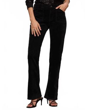 Sanctuary Velveteen Brook Bootcut Jeans - Black