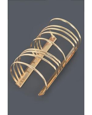 Fashnzfab Metal Cuff - Gray