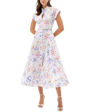 Emma way Midi Dress - White