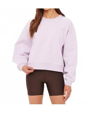 The Upside Paloma Crewneck Sweatshirt - Purple
