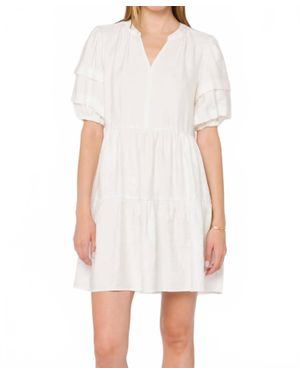 Velvet Heart Melita Mini Dress - White