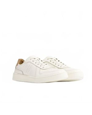 Nisolo Go-To Court Leather Sneaker - White