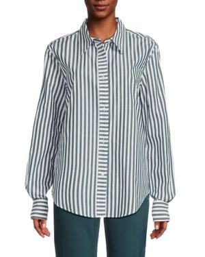 Solid & Striped The Lauren Shirt - Blue